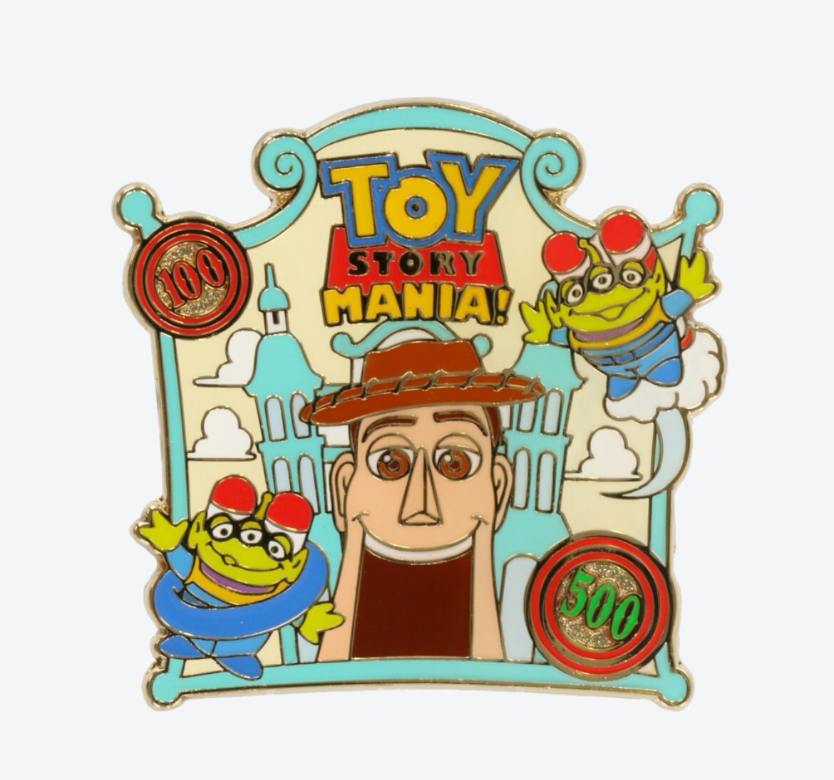 Japan Tokyo Disney Resort Limited Pin Badge Toy Story Mania ! Woody