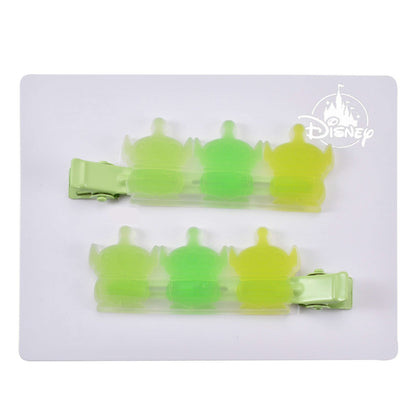 Japan Tokyo Disney Store Little Green Men Hair Clip Set MAEGAMI Zakka Toy Story