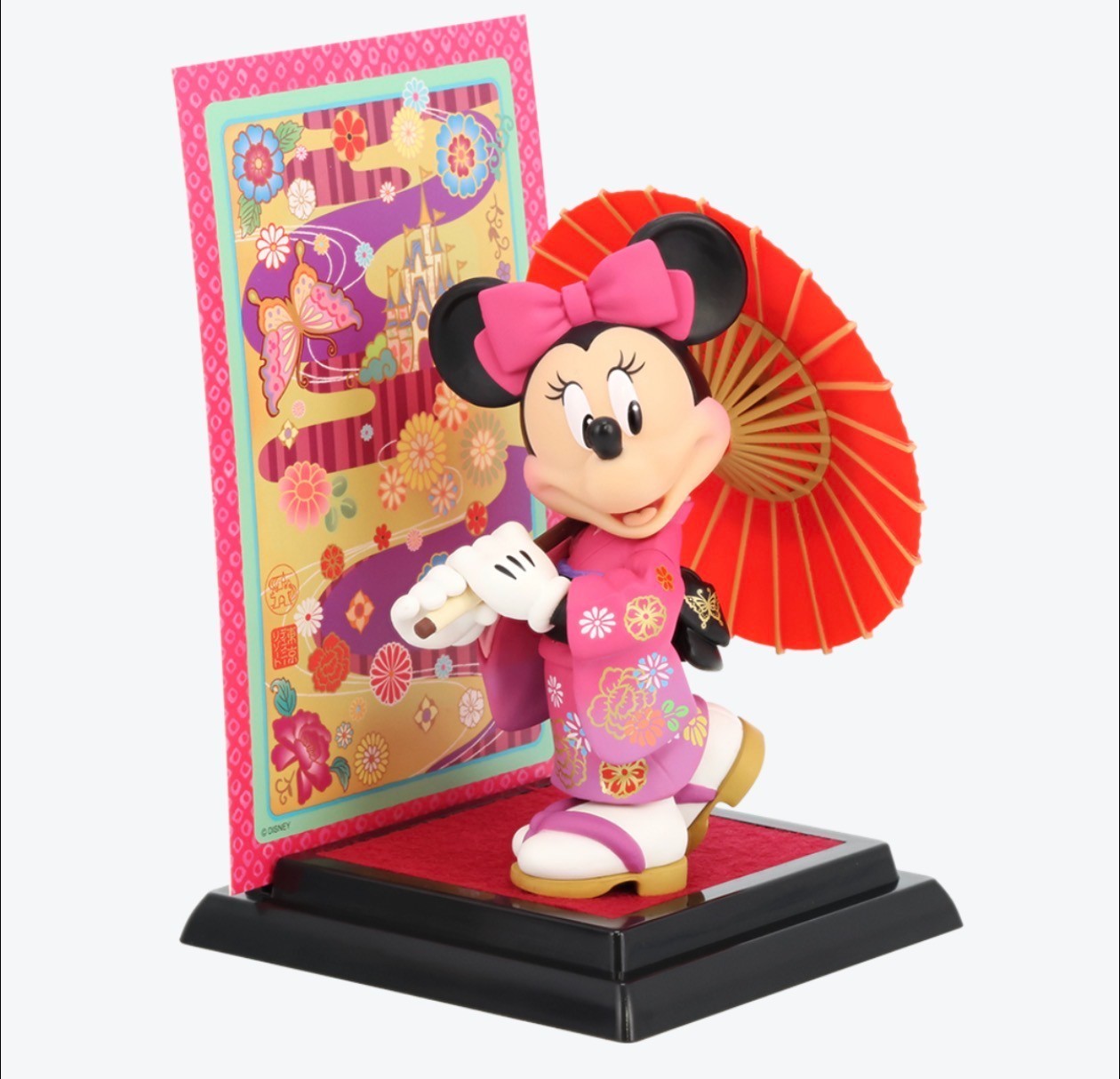 Japan Tokyo Disney Resort Mickey Minnie Kimono Japanese Figure 2026