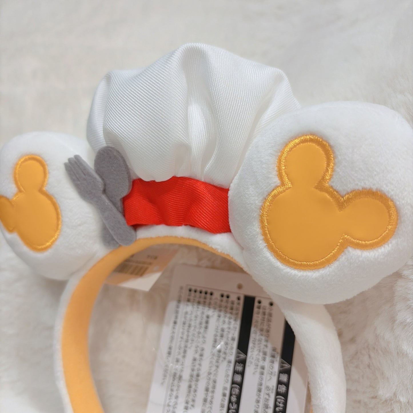 Japan Tokyo Disney Resort Mickey Mouse Ears Headband Chef Limited 2026