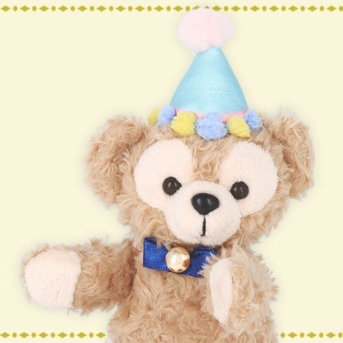 Japan Tokyo Disney Resort Happy Birthday Duffy Plush Mascot with Message Card
