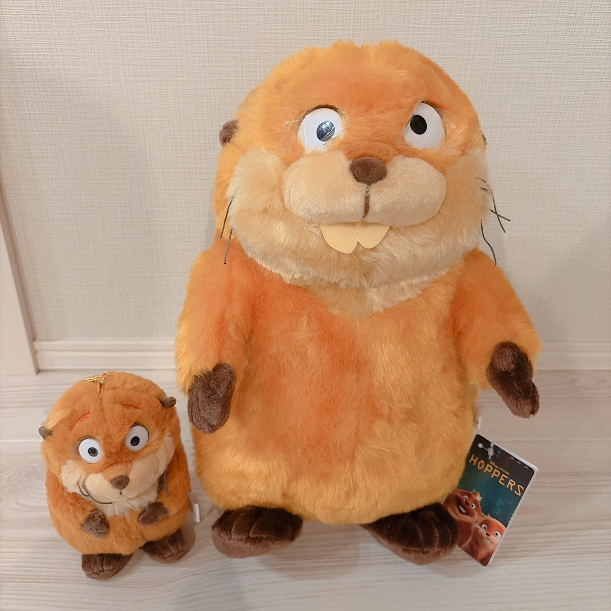 Japan Tokyo Disney Store When I Become a Beaver Plush & Keychain