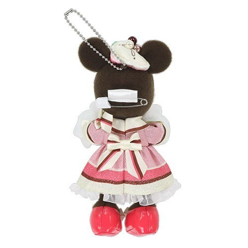 Japan Tokyo Disney Resort It's a sweet full time! Minnie Plush Toy Badge