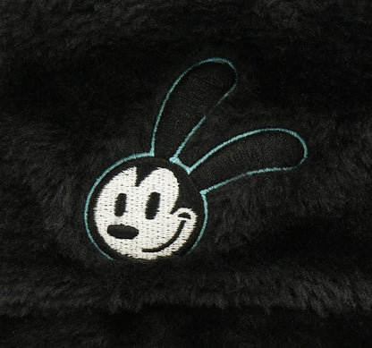 Japan Tokyo Disney Resort Ears Headband Cap Hat Fluffy OSWALD Black 2024