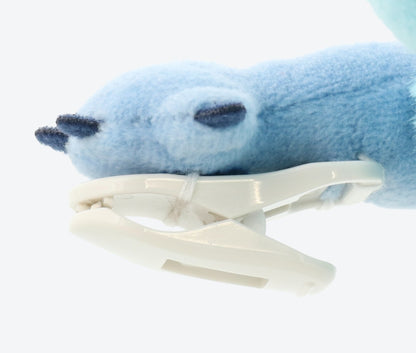 Japan Tokyo Disney Resort Lilo & Stitch Plush Toy Keychain Shoulder Clip
