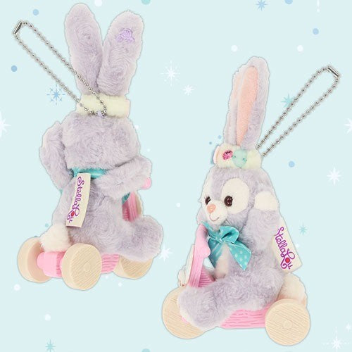  KeyJapan Tokyo Disney Resort Duffy Beautiful Blue Plush Keychain StellaLou