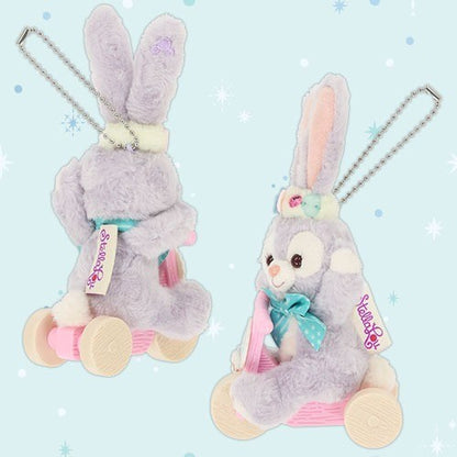  KeyJapan Tokyo Disney Resort Duffy Beautiful Blue Plush Keychain StellaLou