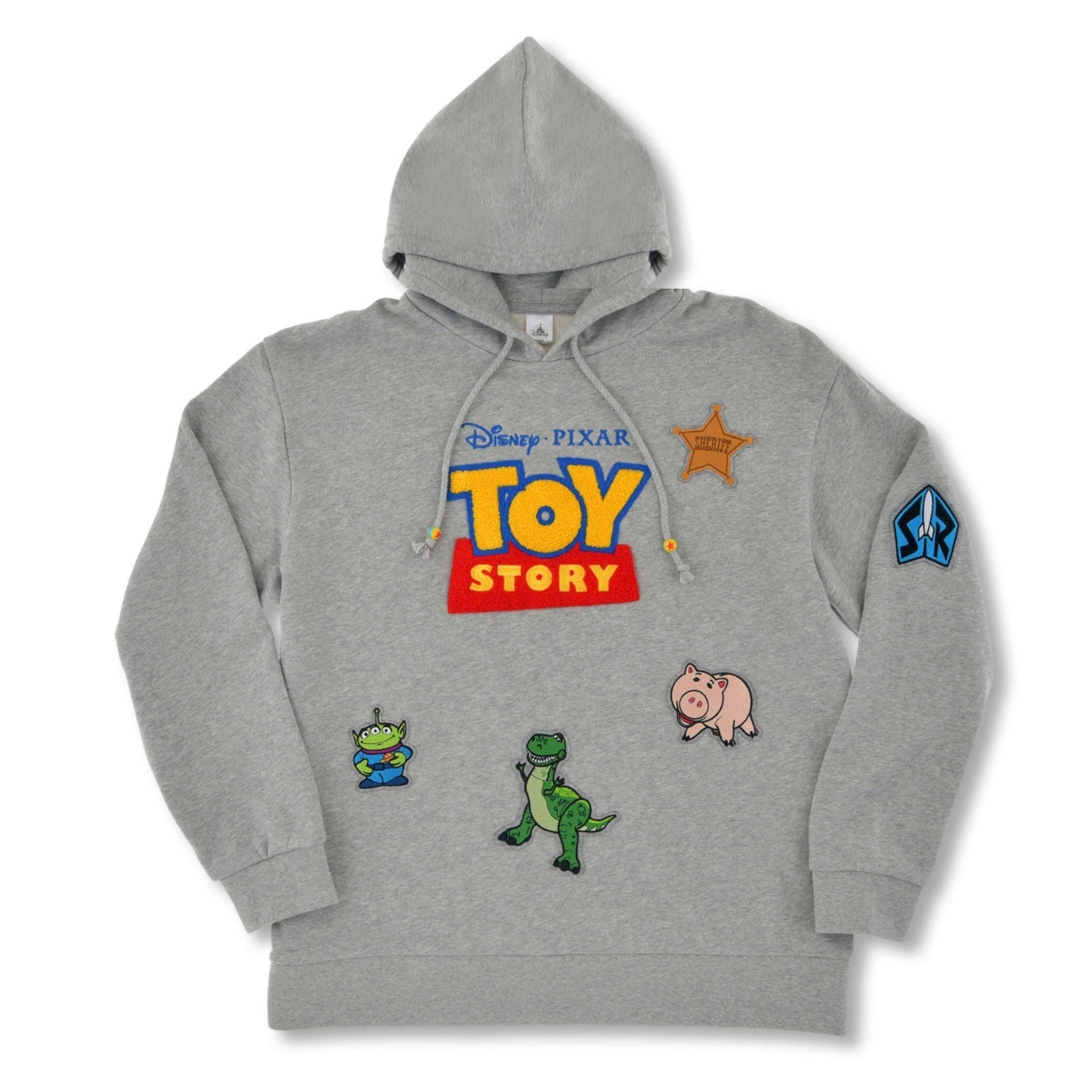 Japan Tokyo Disney Store Toy Story Long-Sleeve Hoodie Gray TOY STORY FASHION