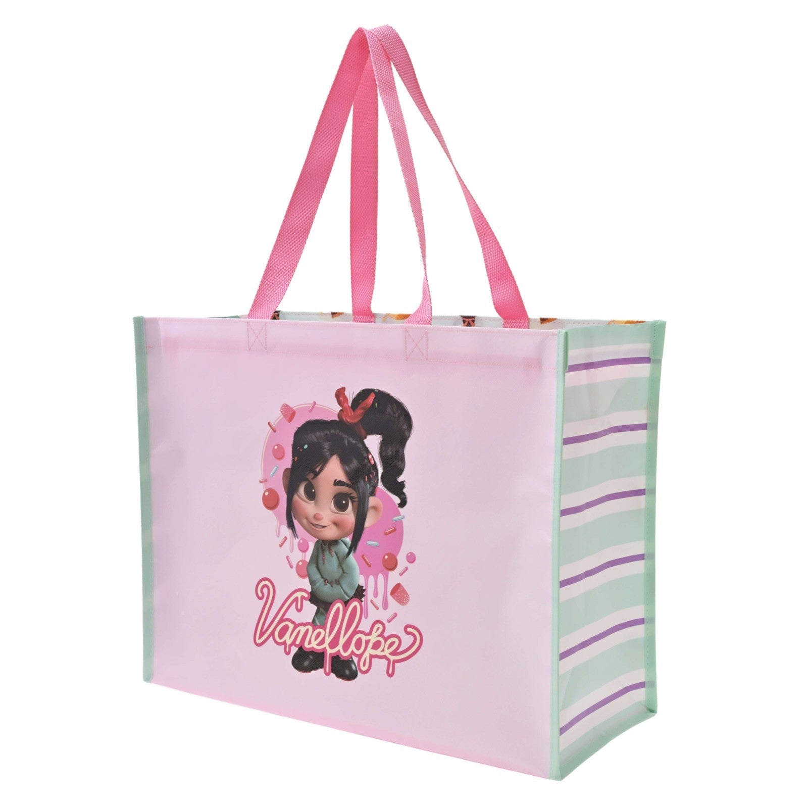 Japan Tokyo Disney Store Vanellope Shopping Eco Bag SUGAR RUSH