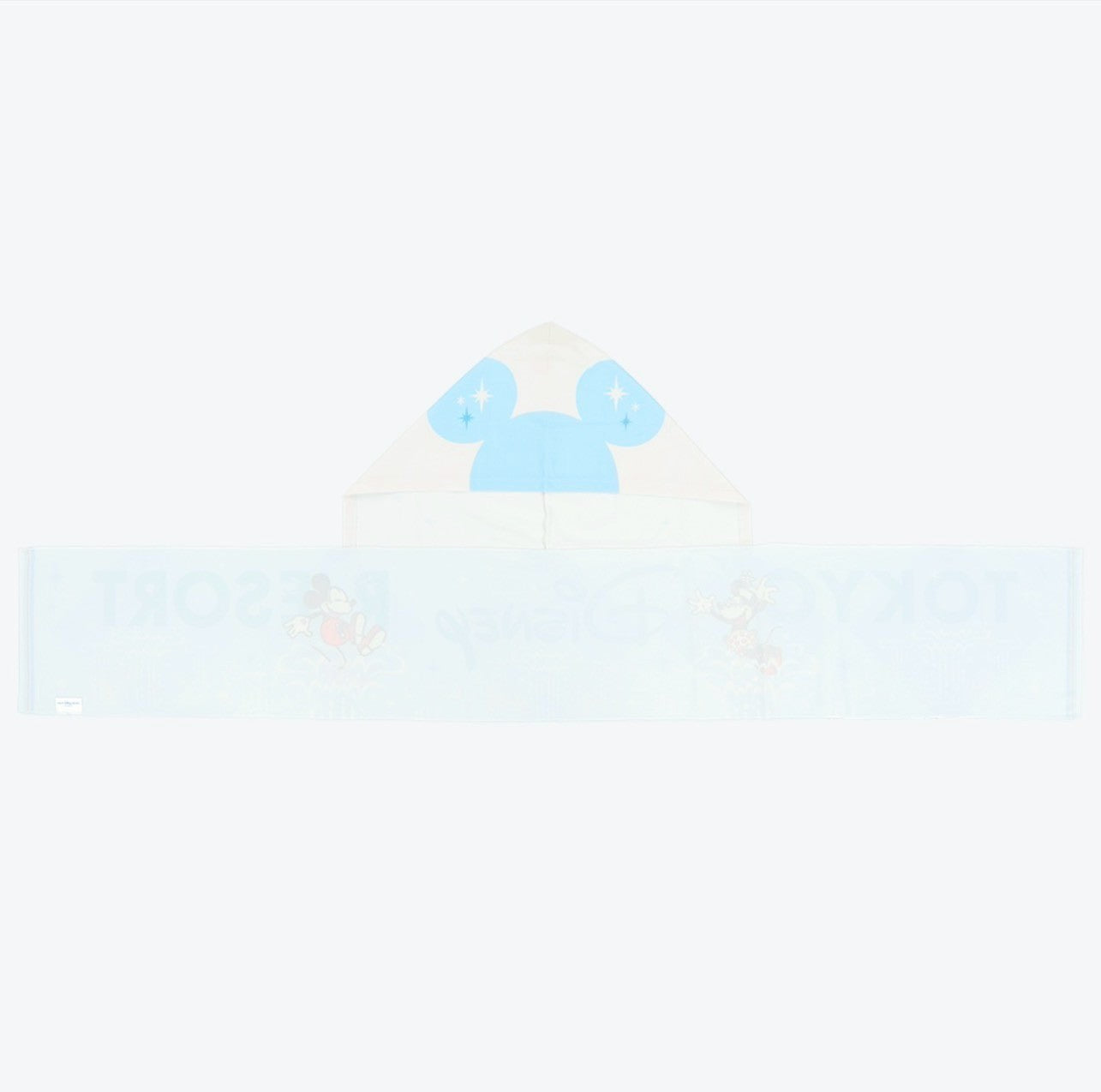 Japan Tokyo Disney Resort Mickey Minnie Hooded Cooling Towel Limited 2026