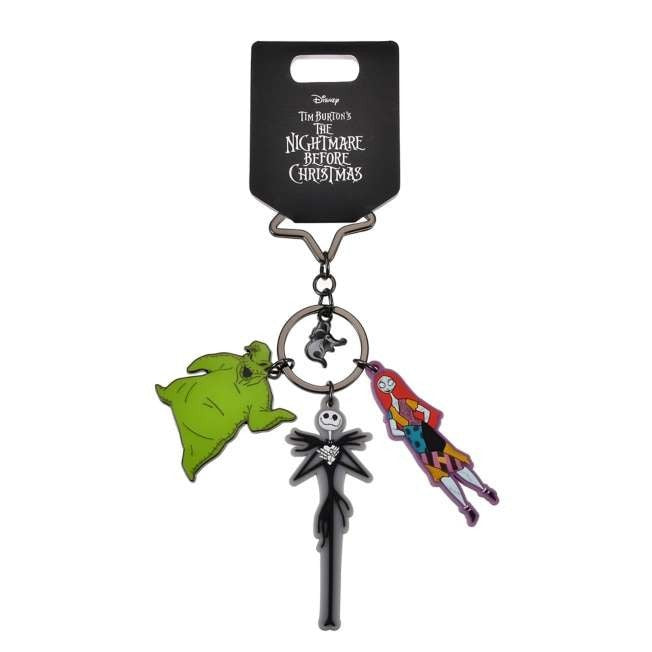 Japan Tokyo Disney Store Jingly Keychain Tim Burton's Nightmare Before Christmas