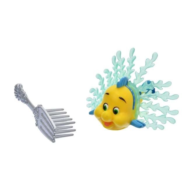 Japan Tokyo Disney Store Ariel & Flounder Doll Figure Set Ballet Little Mermaid