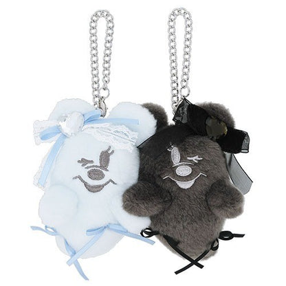 Japan Tokyo Disney Resort Ghost Mickey Minnie Plush Toy Charm Set Halloween 2026