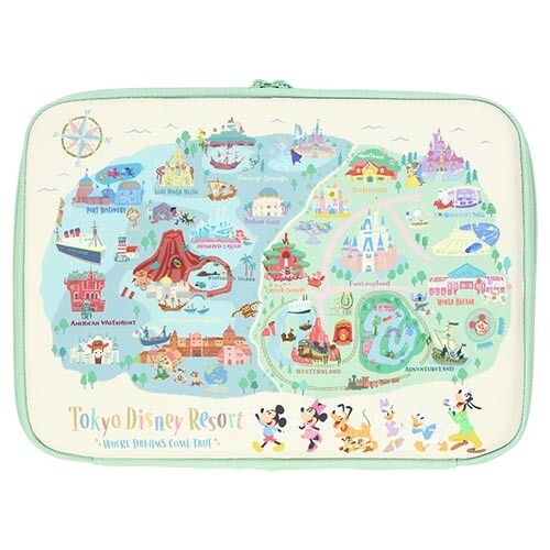 Japan Tokyo Disney Resort Pen Case Park Map Design