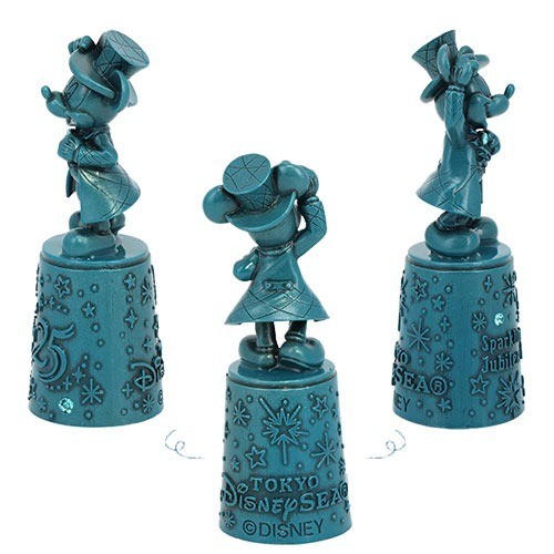 Japan Tokyo Disney Resort Sea 25th Sparkling Jubilee Thimble Figure