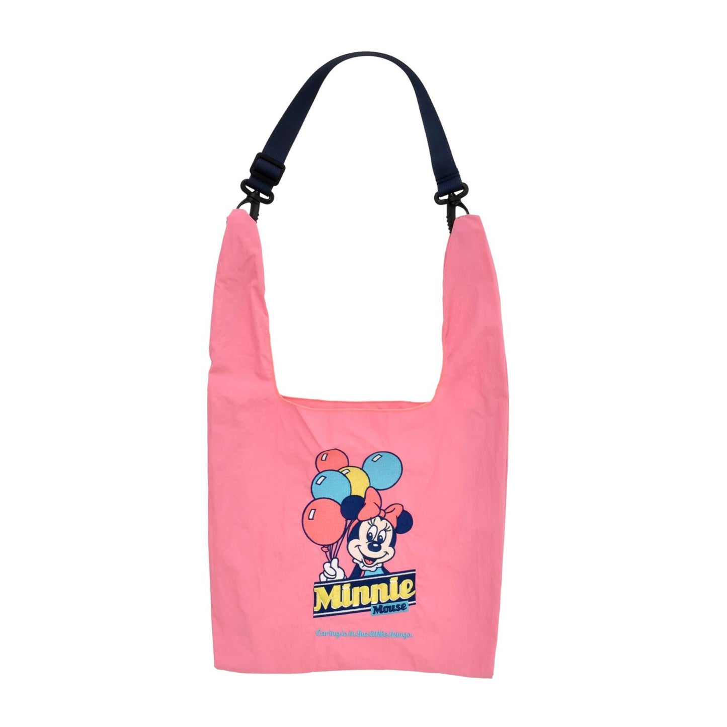 Japan Tokyo Disney Store Minnie tote bag 2WAY Embroidery Bag