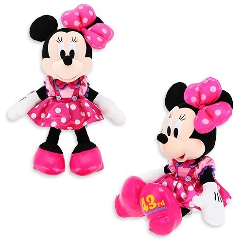 Japan Tokyo Disney Resort 43rd Anniversary Opening ToonTown Minnie Plush Toy