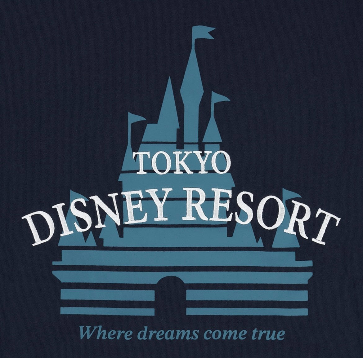 Japan Tokyo Disney Resort Mickey Mouse Hoodie Unisex Navy Limited 2025