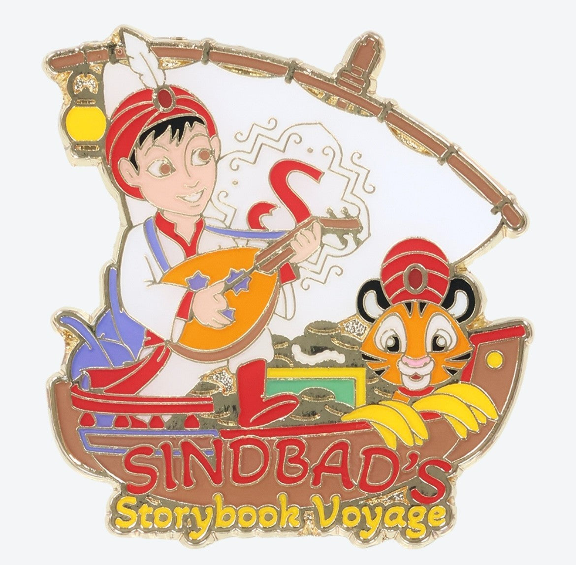 Japan Tokyo Disney Resort Sindbad's Storybook Voyage Pin Badge Limited 2026