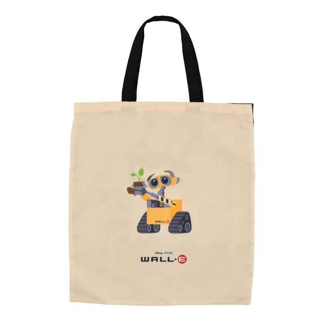 Japan Tokyo Disney Store WALL-E & Eve Shopping Eco Bag Moment
