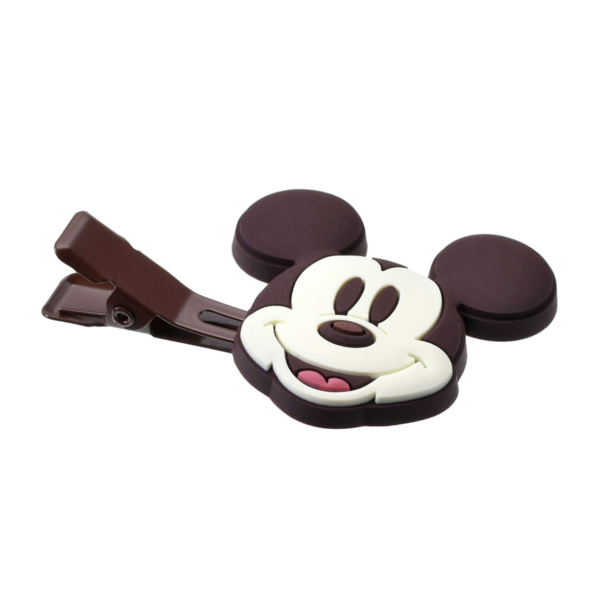 Japan Tokyo Disney Store Mickey & Minnie Hair Clip Set Valentine's Chocolate