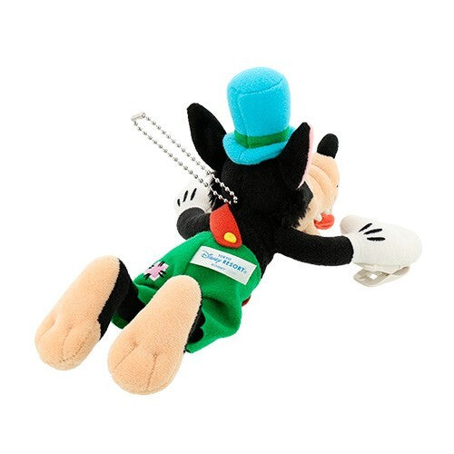 Japan Tokyo Disney Resort Big Bad Wolf Plush Toy Badge Clip 3 Little Pigs