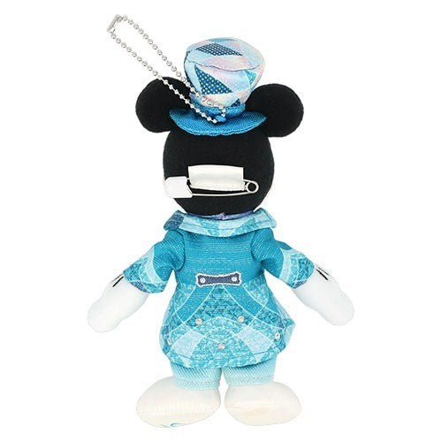 KeychainJapan Tokyo Disney Resort Sparkling Jubilee Mickey Plush Keychain 25th