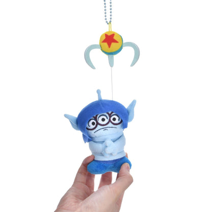 Japan Tokyo Disney Store Little Green Men Plush Keychain CRANEGAME Toy Story