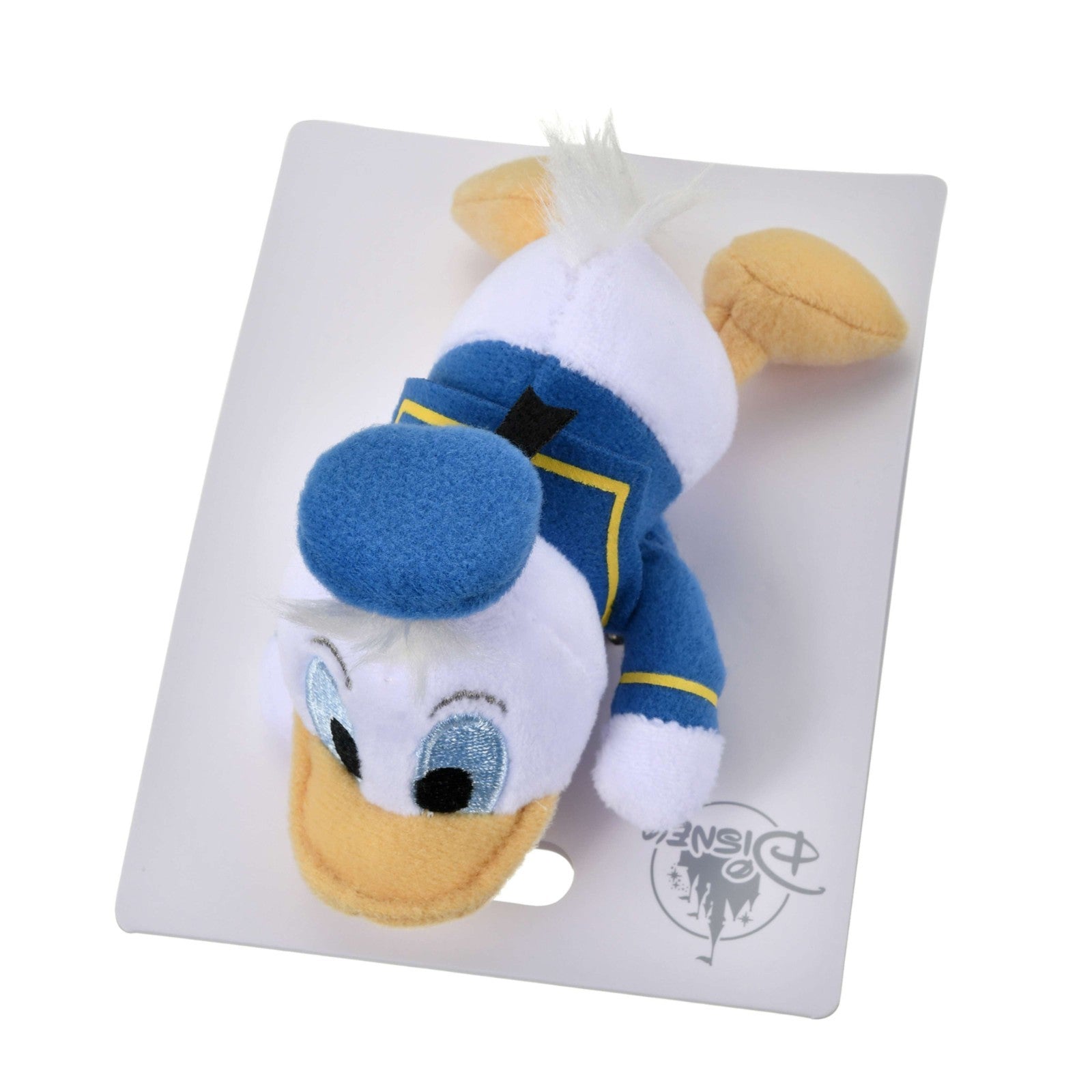 Japan Tokyo Disney Store Donald Duck Hair Clip Flat Plush Toy Style
