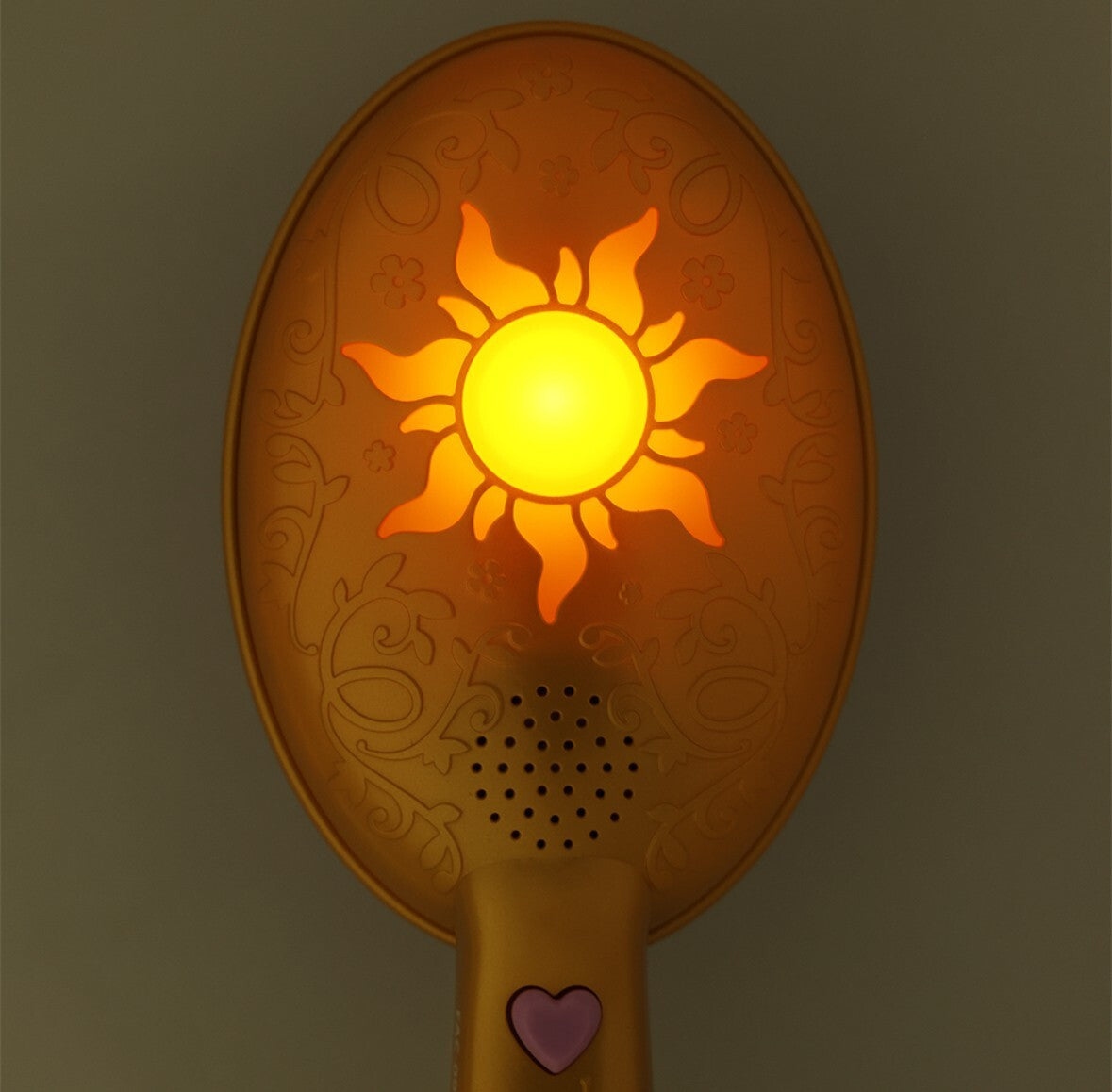 Japan Tokyo Disney Resort  Rapunzel Hair Brush Glowing Toy Magic Flower