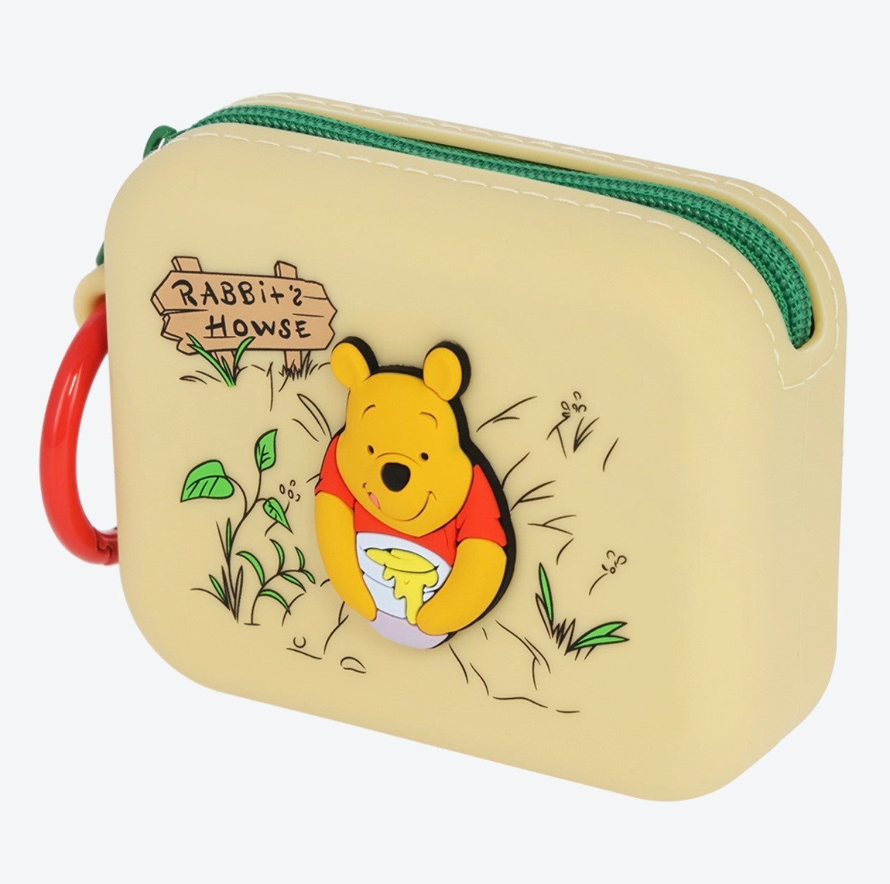 Japan Tokyo Disney Resort Winnie the Pooh Case Pouch Keychain Limited 2026