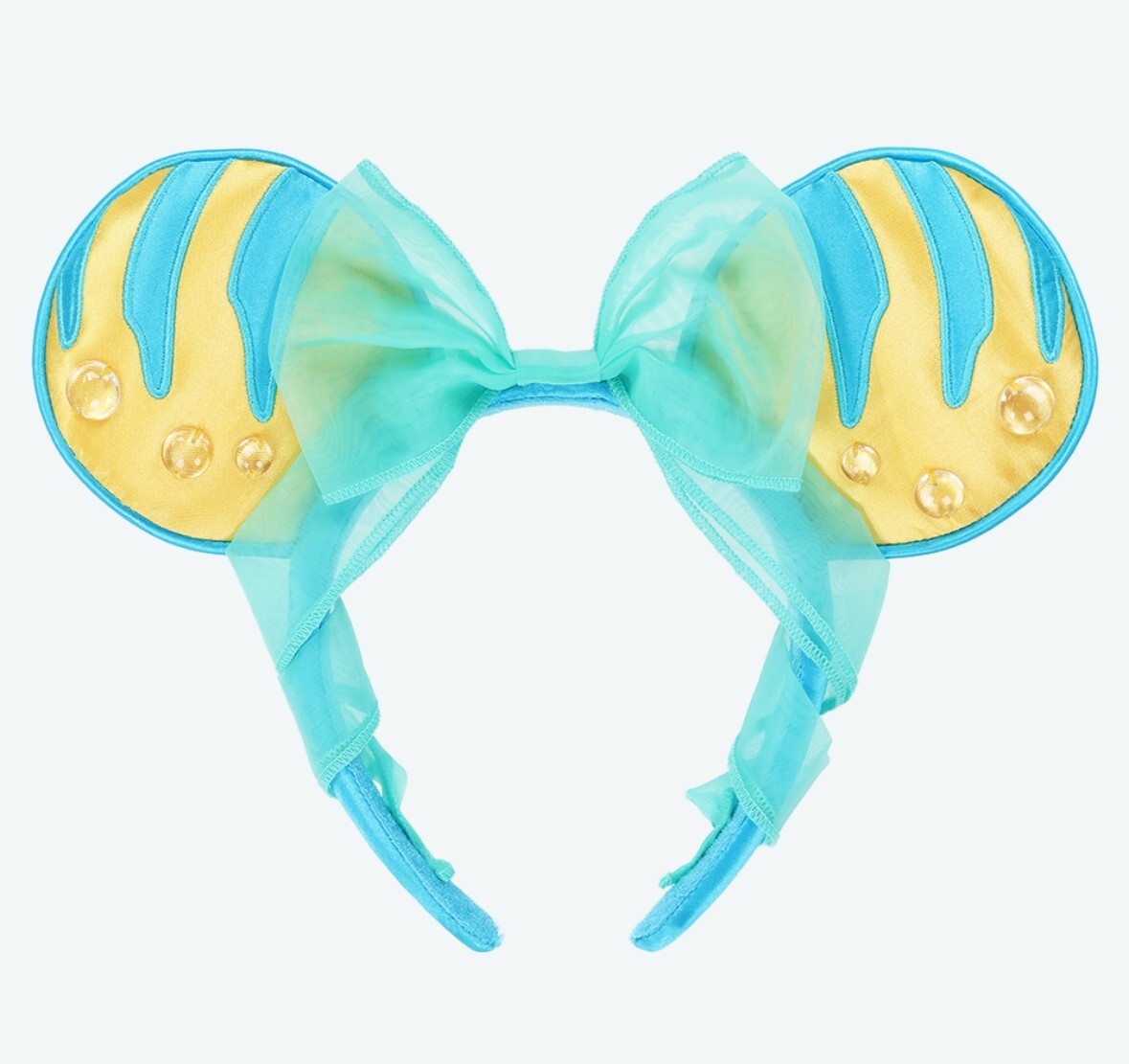 Japan Tokyo Disney Resort Store Ears HeadBand Hat The Little Mermaid Flounder