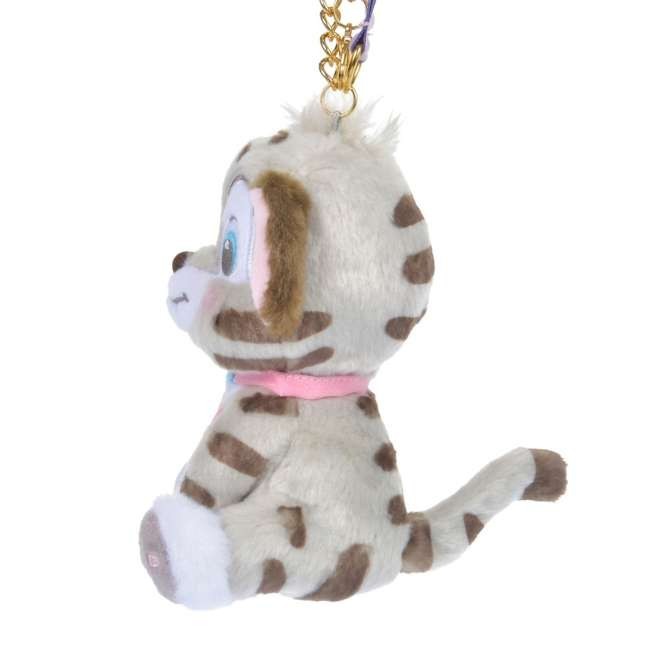 Japan Tokyo Disney Store UniBEARsity Limi Tiger Plush Toy Keychain Max