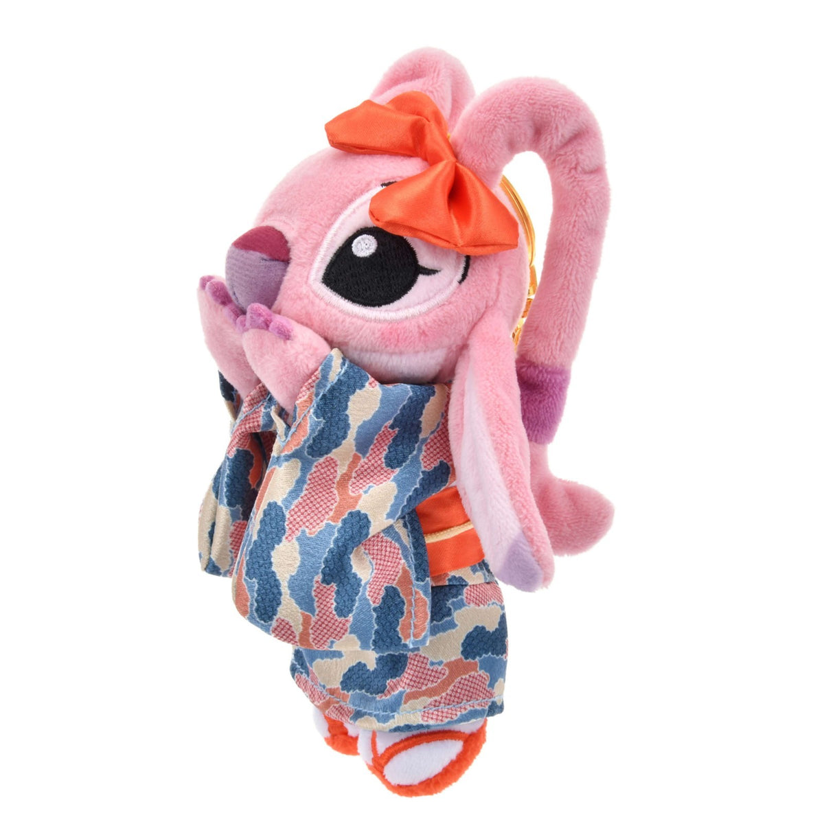 Japan Tokyo Disney Store Angel Plush Keychain Japan Original Stitch