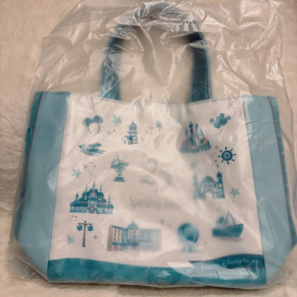 Japan Tokyo Disney Resort Mickey Minnie Souvenir Bag Lunch Case 25th Tote Bag