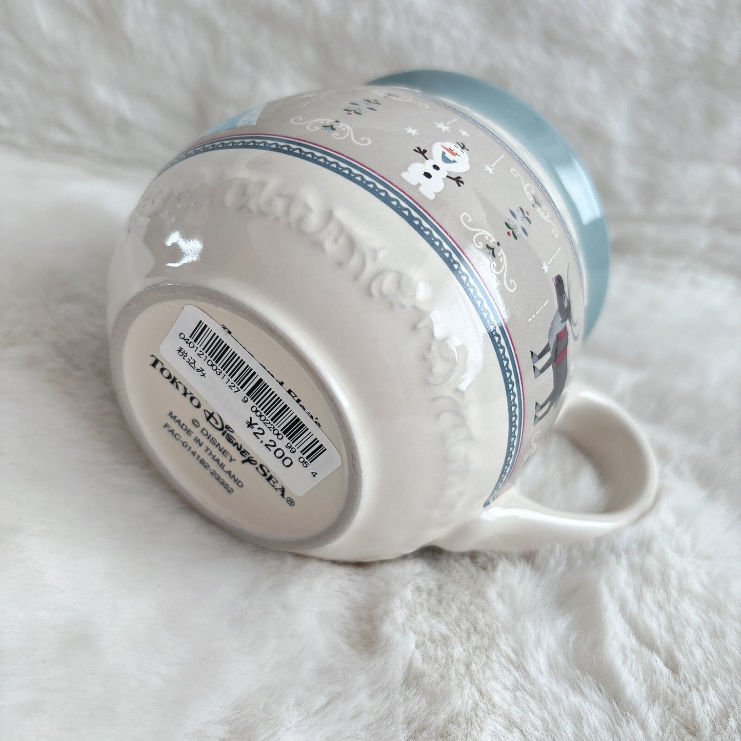 Japan Tokyo Disney Resort Mug Elsa Ana Frozen Fantasy Springs