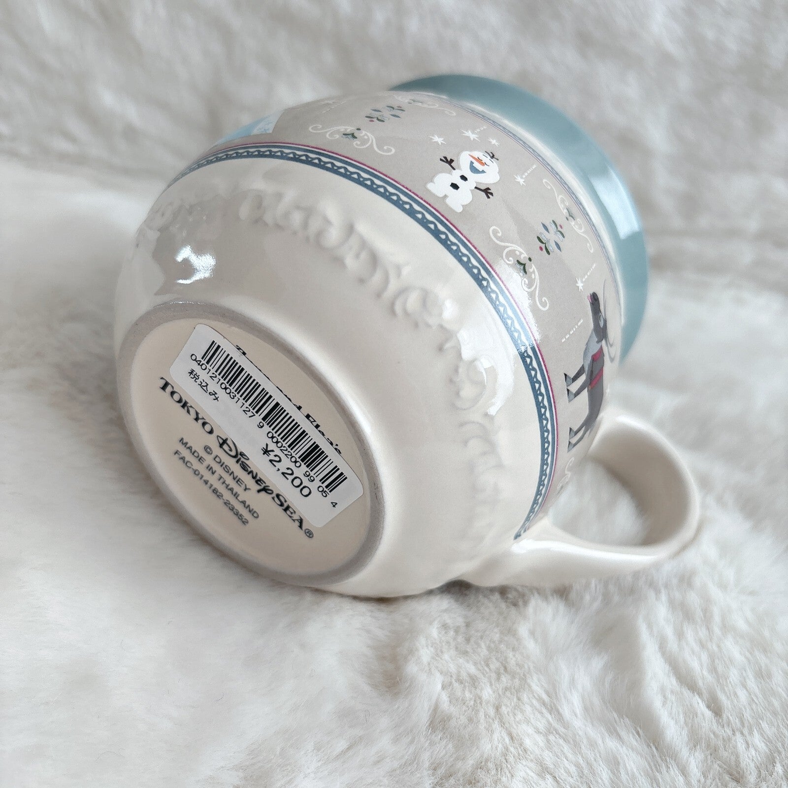 Japan Tokyo Disney Resort Mug Elsa Ana Frozen Fantasy Springs