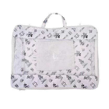 Japan Tokyo Disney Store Mickey Clothing Compression Storage Pouch L Travel