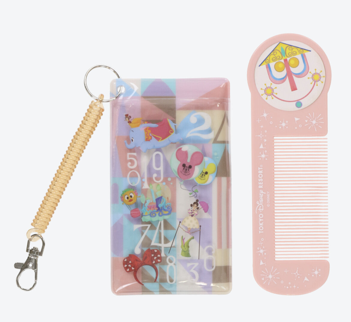 Japan Tokyo Disney Resort Small World Attraction Comb case 2022