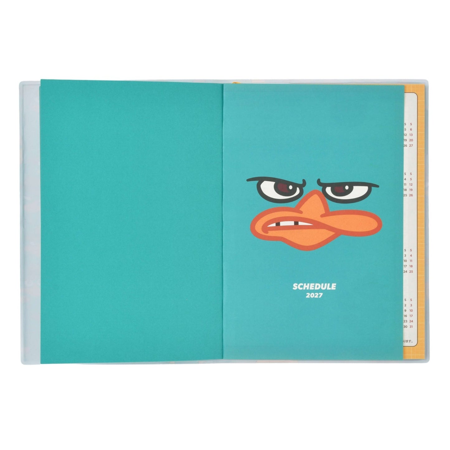 Japan Tokyo Disney Store Phineas and Ferb B6 Planner Schedule Book Diary 2027