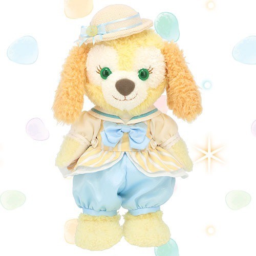 Japan Tokyo Disney Resort Duffy 2026 Beautiful Blue Cookie Ann Plush Toy Costume