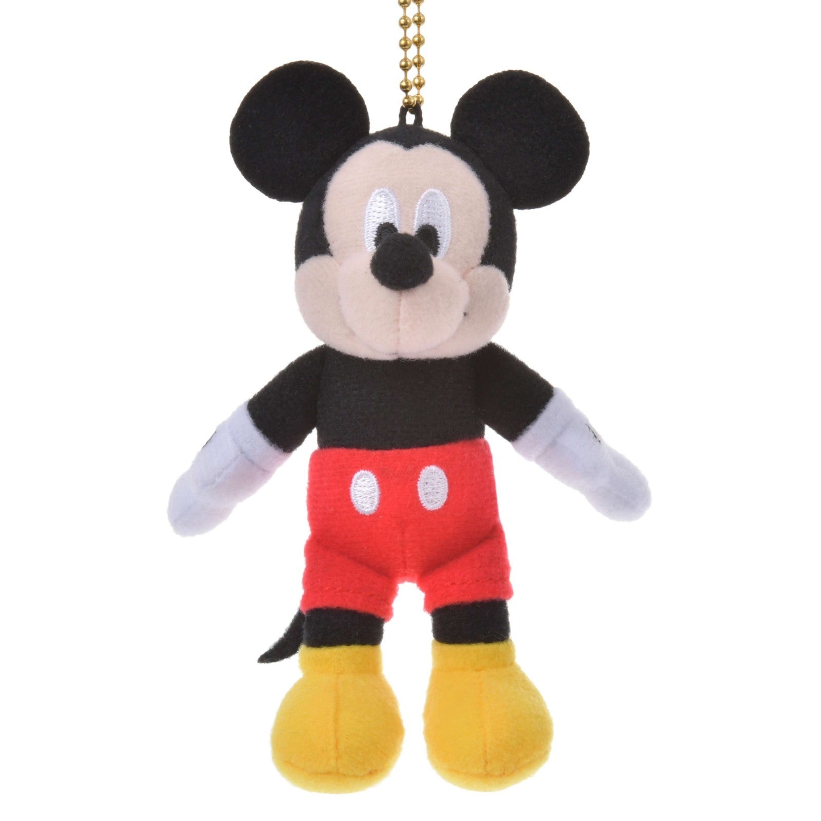 Japan Tokyo Disney Store Mickey Mouse Plush Toy Keychain Mini JAPAN STYLE