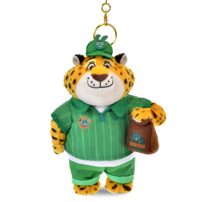 Japan Tokyo Disney Store Clawhauser Plush Toy Keychain BUGBURGA Zootopia 2