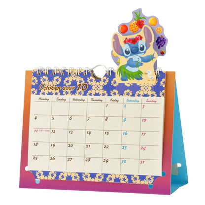 Japan Tokyo Disney Store Stitch Scrump Desktop Calendar Pop-up 2027