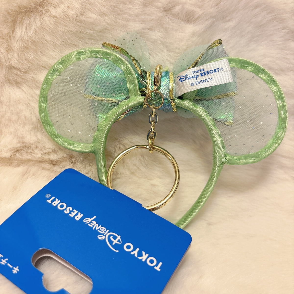 Japan Tokyo Disney Resort Key Chain Headband Tinker Bell Fantasy Springs