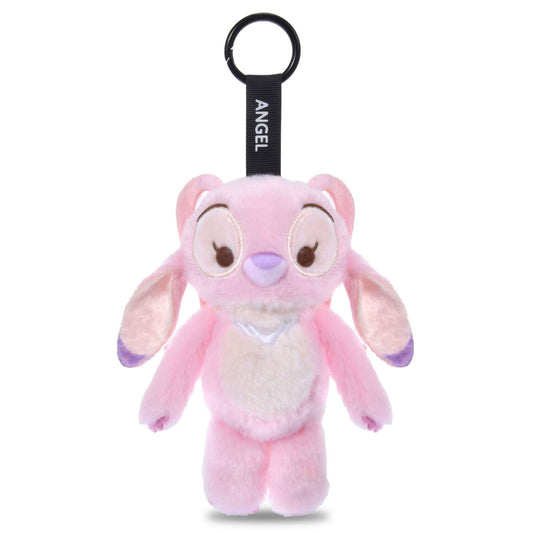 Japan Tokyo Disney Store Angel Plush Toy Keychain Keyring PALNUI Stitch