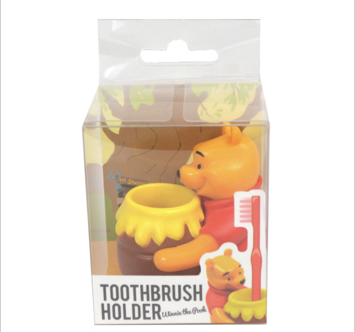 Japan Disney Toothbrush Stand Figure Multi Stand Winnie the Pooh