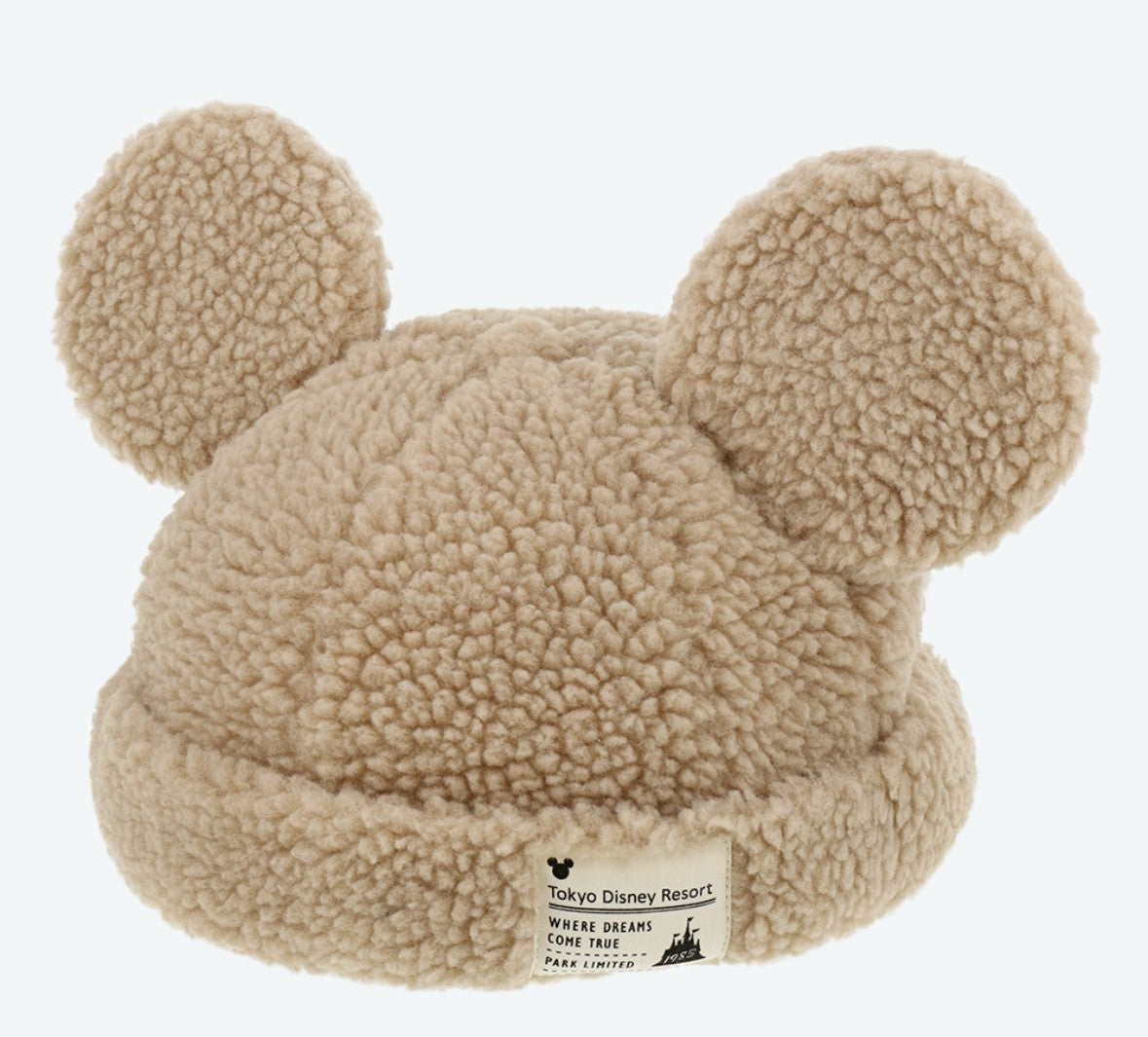 Japan Tokyo Disney Resort Ears & Shoulder Bag Mickey limited Cap Hat Brown