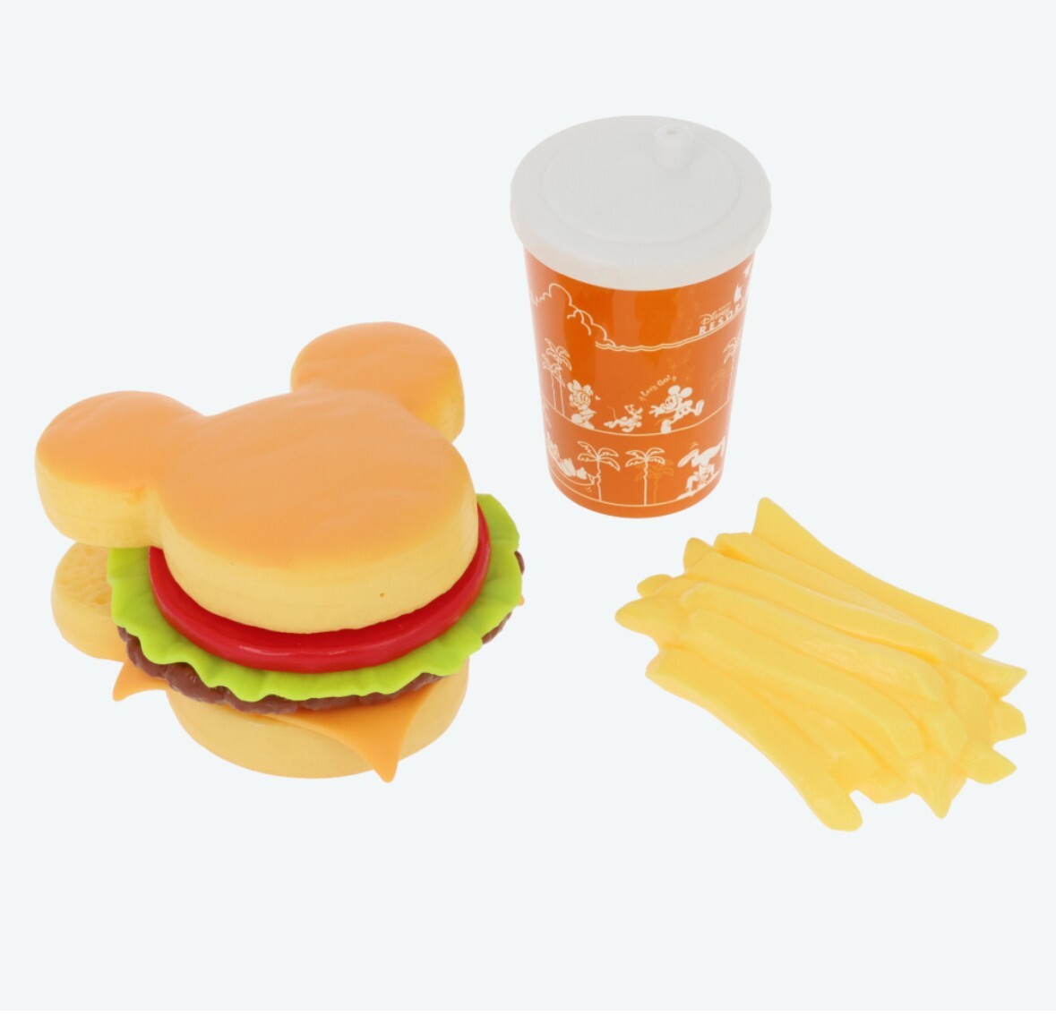 Japan Tokyo Disney Resort Tomorrowland Terrace Play house set Hamburger Mickey