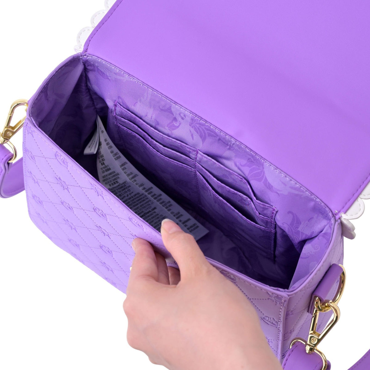 Japan Tokyo Disney Store Loungefly Pascal 2-Way Shoulder Bag Rapunzel